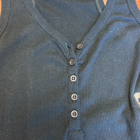 Fox Black Tank Top with Logo - Picture 3 of 7